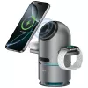 Docking charge station ChargeBot Sound Qi2 gre