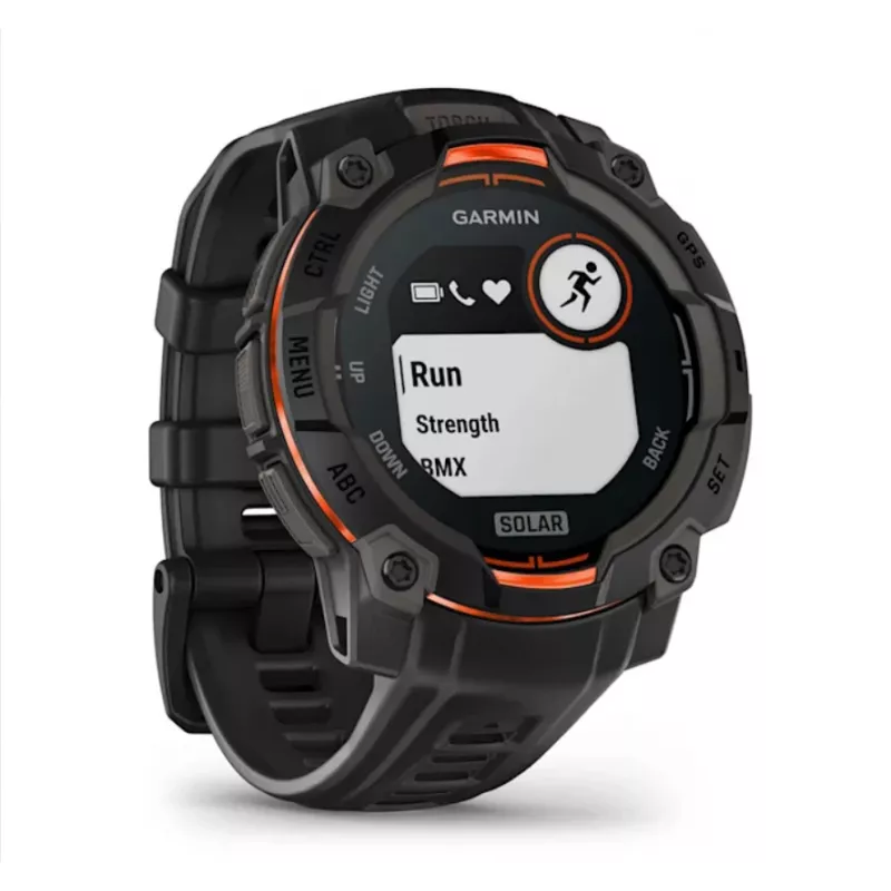 Garmin Instinct® 3 – 45 mm, Solar Watch Black