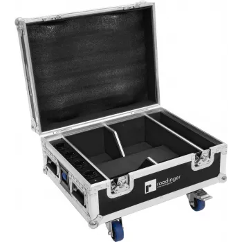 Flightcase Roadinger 31005127 for 4× AKKU IP UP-4 QuickDMX with charging function
