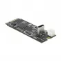 M.2 Key B+M male to USB Type-C female Converter, DeLOCK, 63174