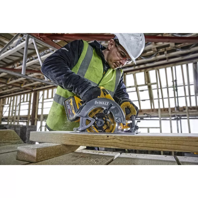 Portable circular saw DeWalt DCS578NT — cordless handheld saw, 1 pc