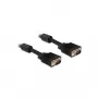 VGA Cable DeLOCK 15m VGA (D-Sub) Black