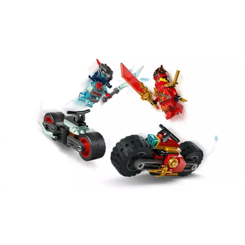 LEGO building set NINJAGO 71838 Kai's Motorcycle Speed Race — 79 pieces, 2 minifigures, ages 6+, dimensions 40×30×90 mm