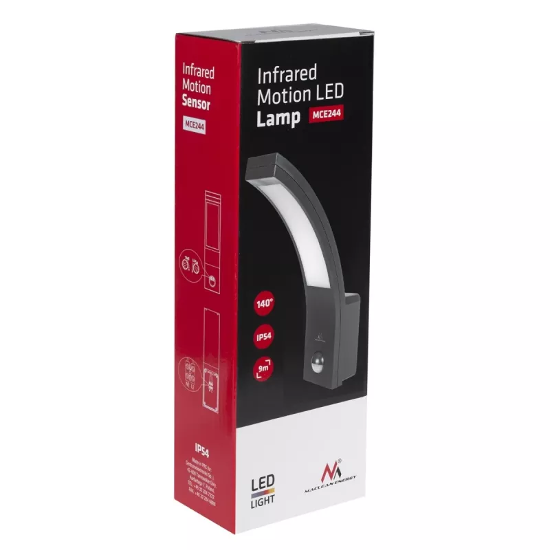 Table lamp MACLEAN MCE244GR LED infrared 750 lm, adjustable light source for close-range use