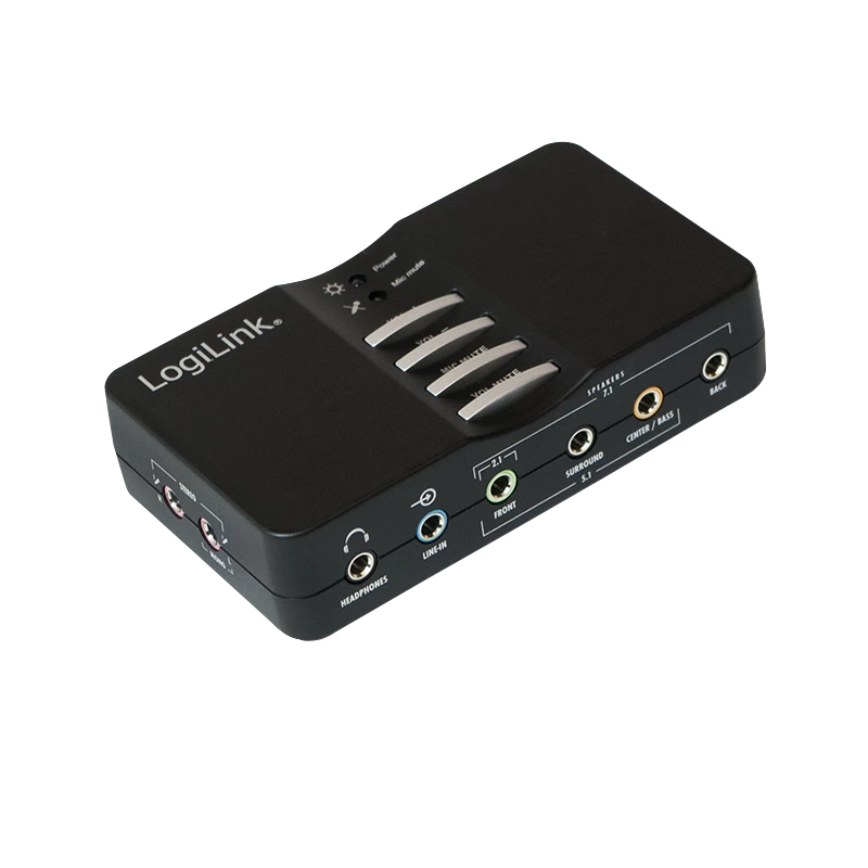 LogiLink USB Sound Box Dolby 7.1 8-Channel 7.1 channels