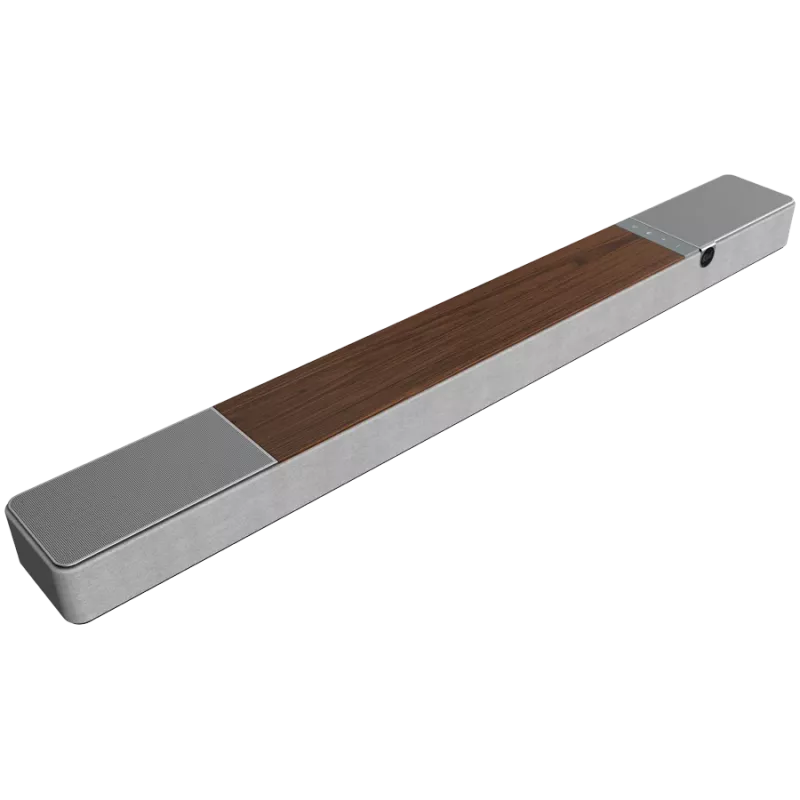 Soundbar speaker KLIPSCH 1073541 — 3.1.2 channels, 100 W RMS, built‑in subwoofer, Grey/Walnut