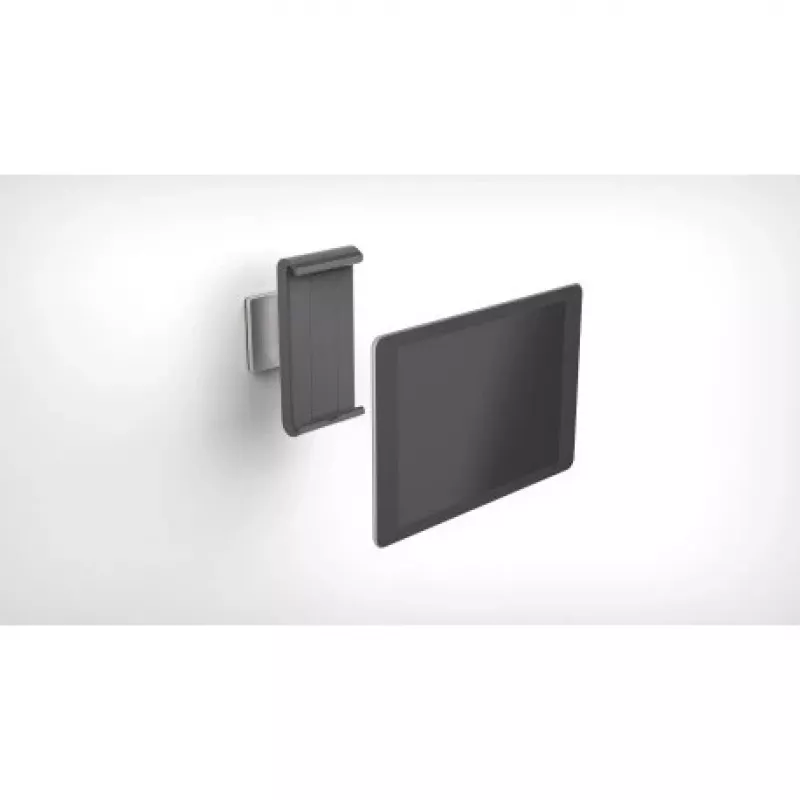 DURABLE TABLET HOLDER WALL - wall mount for tablet - Aluminium, ABS-Plastic - Silver (7-13) (893323)