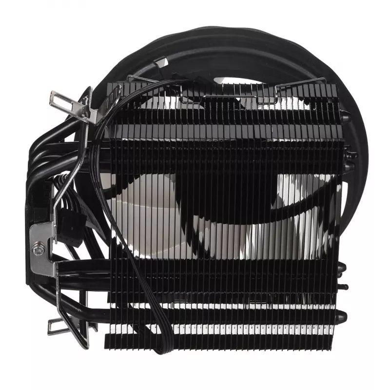 CPU Cooler AEROCOOL PGS Rave 4 FRGB 120mm fan, 4 heat pipes, ARGB, 120×25 mm, 1800 RPM, 12 V, 0.5 A