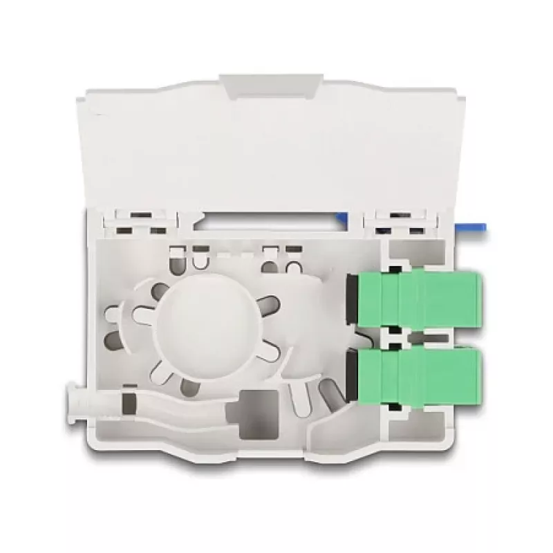 Optical Fiber Connection Box DeLOCK 88097 SC Simplex White