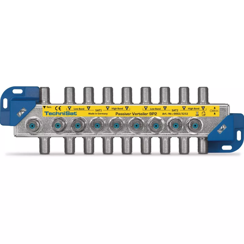 Cable splitter TechniSat 9P2 Silver 950-2150 MHz