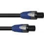 Speaker cable PSSO 3022791A 2x4 mm², 1.5 m, black