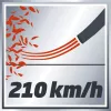 Einhell GE-CL 18 Li E - Solo cordless leaf blower 210 km/h Black, Red