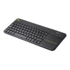 Logitech Wireless Touch Keyboard K400 Plus Mini QWERTZ Black