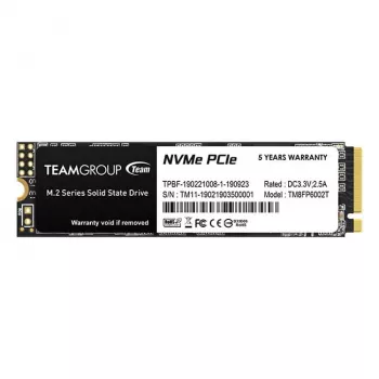 Team Group MP33 - SSD - 256 GB - Internal - M.2 2280 - PCIe 3.0 x4 (NVMe)