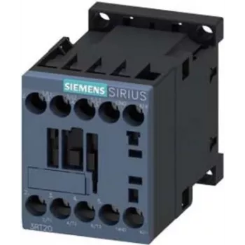 Siemens Contactor, 24 VDC, 3 NO, 1 Normally Open Contact (NO), screw terminals (3RT20151FB41)