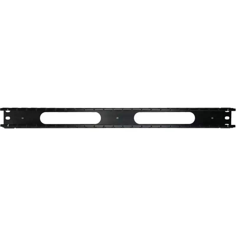 Cable box Alantec PK008 wall organizer 1U black metal/plastic