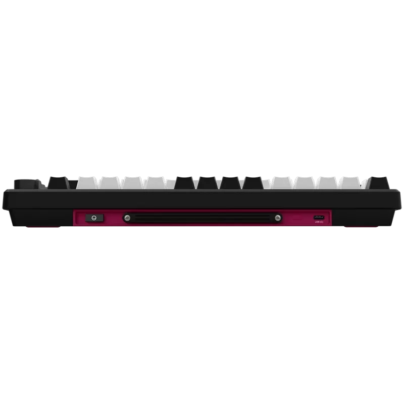 Mechanical gaming keyboard LORGAR KBP7075W — wireless, Black, Red switches, EN layout