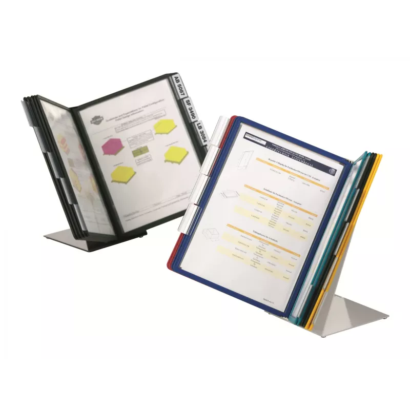 Document display carousel Desk Portrait A4 Durable VARIO