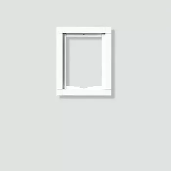 Siedle KR 611-1/1-0 SM - Frame - Silver - Siedle - Aluminium - Surface - 131 mm (200016830-01)