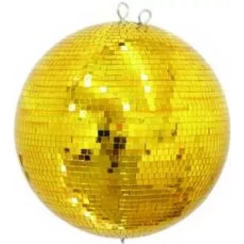 Mirror Disco Ball EUROLITE 50120037 40 cm — gold surface
