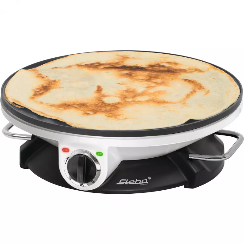 Steba CR 32 - crepe plate - 1.2 kW - Black/White