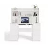 KUBA Desk Set + Extension Piece, White