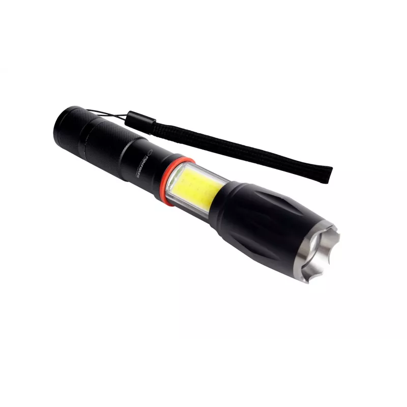 Esperanza Dione Black Hand flashlight LED
