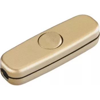 Bachmann 924.046 - Rocker Switch - 1P - Gold - 250 V - 67 mm - 22 mm