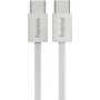 Hama Fabric USB cable USB 2.0 1 m USB C Grey
