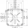 IP66 Waterproof Junction Box ALLNET ALL-CAM2496-LEFN for outdoor camera installations