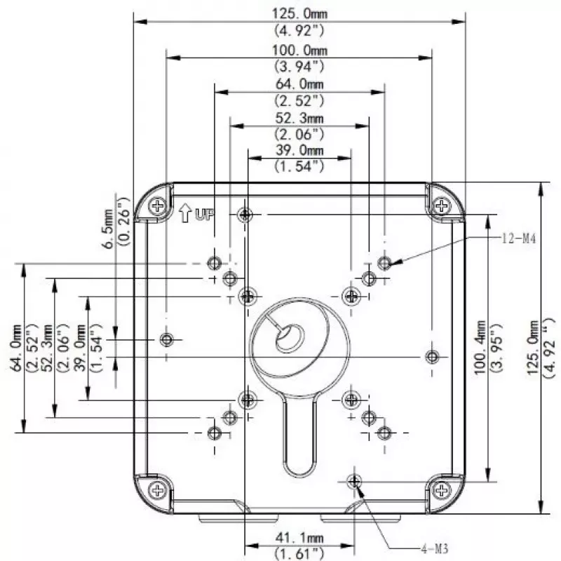 IP66 Waterproof Junction Box ALLNET ALL-CAM2496-LEFN for outdoor camera installations