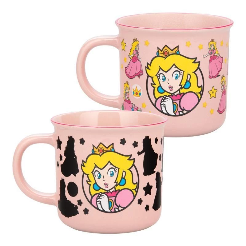 Ceramic Heat-Change Mug Paladone Super Mario Princess Peach — 300 ml