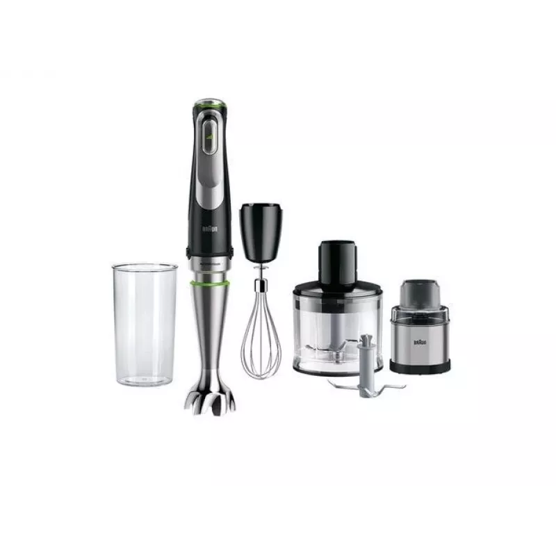 Braun MultiQuick 9 MQ9138XI 0.6 L Immersion blender 1200 W Black, Stainless steel