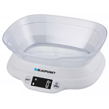 Kitchen scale with bowl Blaupunkt FKS501 - 5 kg, 1 g, bowl, black