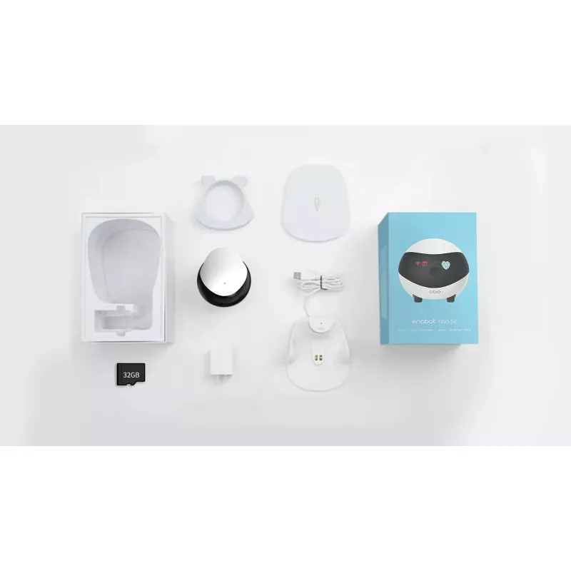 Enabot EBO SE Robot IP Camera Compact N/A MP N/A 16GB external memory, support 256GB at maximum
