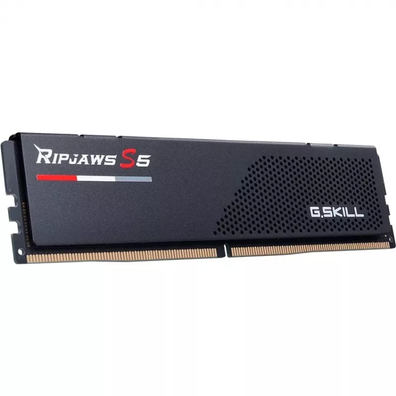 DIMM 64 GB DDR5-6800 (2x 32 GB) Dual-Kit, Arbeitsspeicher schwarz, F5-6800J3445G32GX2-RS5K, Ripjaws S5, INTEL XMP