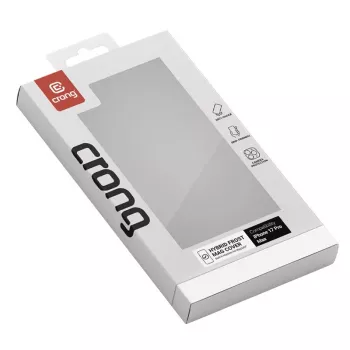Crong Hybrid Frost MAG Cover Case with MagSafe for iPhone 17 Pro Max Frosted Black
