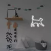 Neon-style decorative light MANTA SNL70WH Style Neon Lights CAT 2 White 70 cm