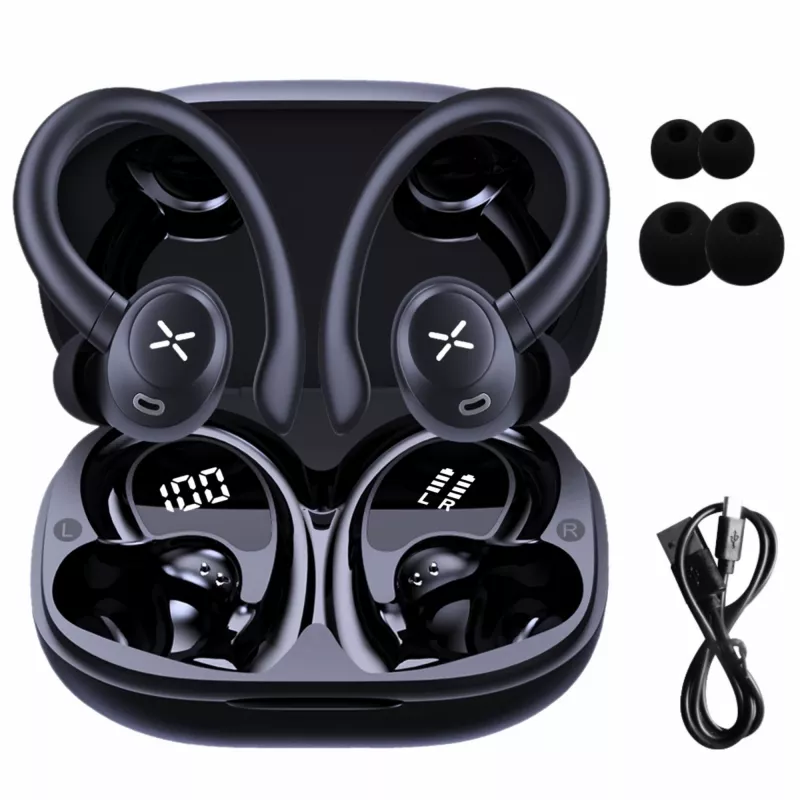 Wireless Sport Earbuds MANTA Rytmo Sport 2 MATWS012BK — True Wireless, In-ear, Black