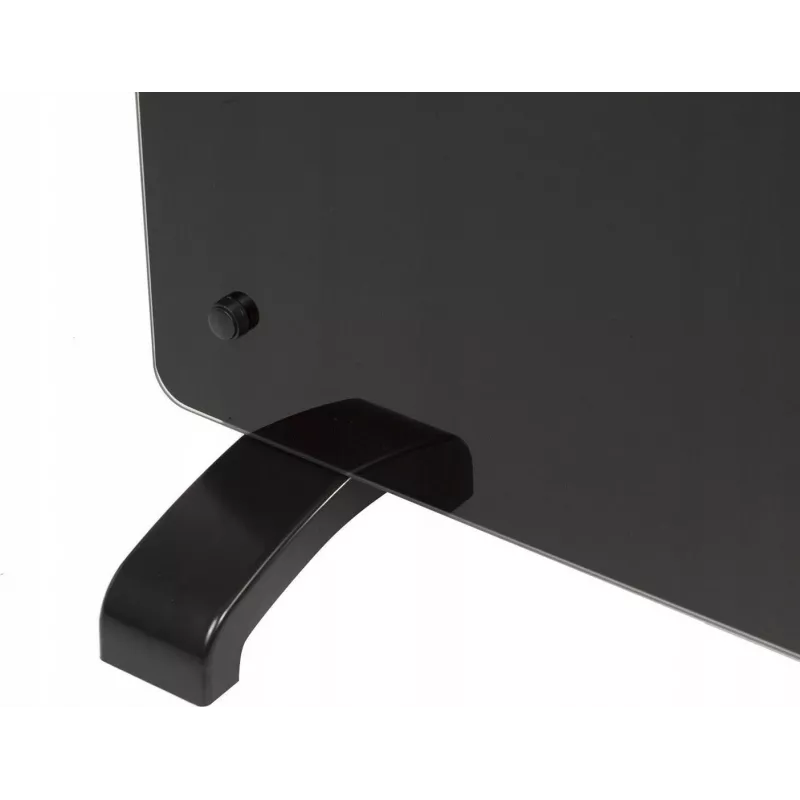 Carruzzo Q20F1 Glass panel heater black