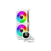 Gamemax | CPU Liquid cooler | ICEBURG 240 DIGITAL | White