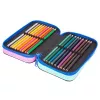 Triple decker pencil case with equipment CoolPack Jumper 3 TENNIS STAR