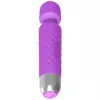 Clitoral Massager Erolab Wand-M Purple Rechargeable Waterproof