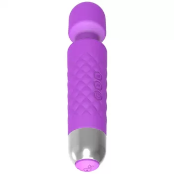 Clitoral Massager Erolab Wand-M Purple Rechargeable Waterproof