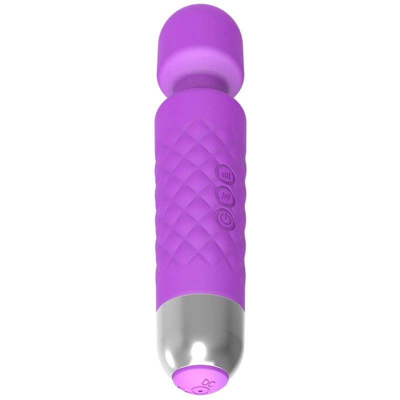 Clitoral Massager Erolab Wand-M Purple Rechargeable Waterproof
