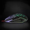 Esperanza MX211 LIGHTNING - Mouse - USB - Hiiri - Optinen - 6 Painiketta - Black
