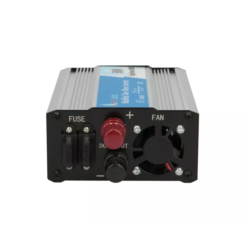 Car voltage converter Extralink OPIM-500W 12V, 500W modified sine, aluminium housing, active cooling