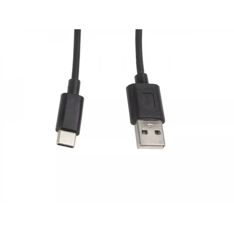 Cable Lanberg CA-USBO-10CC-0010-BK (USB 2.0 male - USB 2.0, USB, Type C male, 1m, Black) (CA-USBO-10CC-0010-BK)