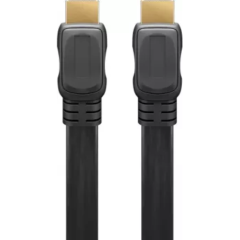 Goobay | High Speed HDMI Flat Cable with Ethernet | 61279 | HDMI male (type A) | HDMI (type A) | HDMI to HDMI | 2 m