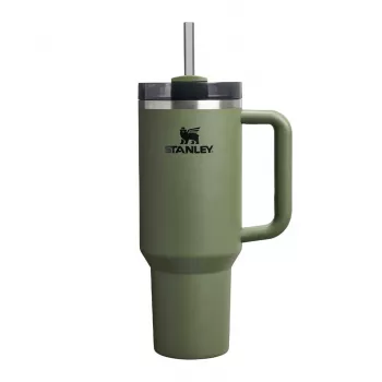 Thermal Mug STANLEY Quencher H2.0 Dried Pine 1.18 L insulated travel bottle